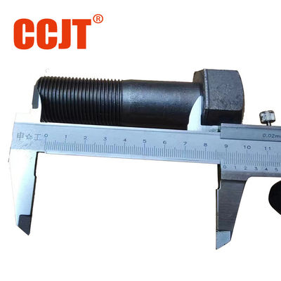 Excavator Strength 12.9 Plow Track Bolt Nut for Excavators Carbon Steel PC300/ PC400/ D65/ D85/ D155/ D355/ D375/ D275